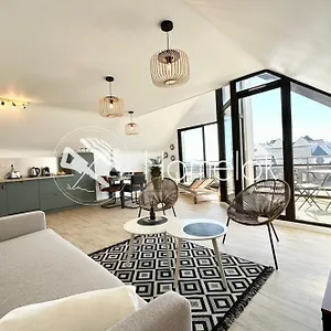 T2 Neuf Cocooning Terrasse - Face A La Ploemeur